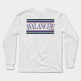 strip of avalanche Long Sleeve T-Shirt
